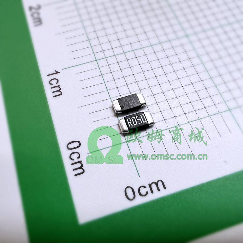PLR1206DFR050T50B 千分之五 0.05Ω 0.5% 50毫欧1206合金1W高功率50PPM低温标0.05R采样电阻